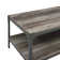 Feickert Two-Tone Coffee Table with Lower Storage Shelf