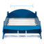 Lit plateforme simple avec roulettes-124917522