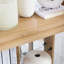 Exquisite Lighted Cabinet For Office - Oak Storage With Elegant Style