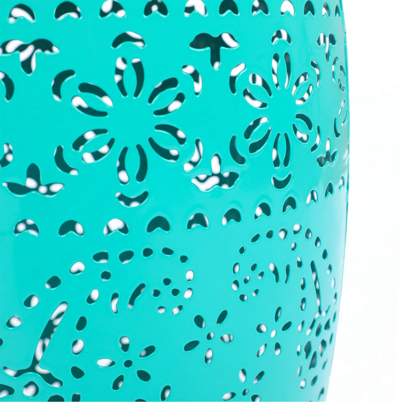 Side Table,Teal Color, Teal