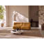 Système de fauteuil modulaire modulaire, sièges modulables courbés brun-65564522-65564527