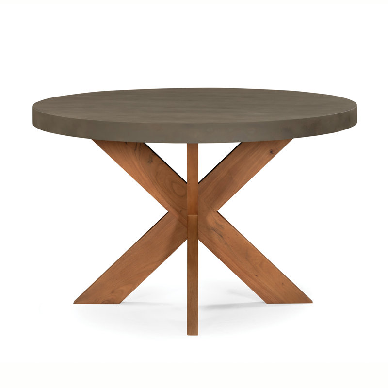 Petite table de salle à manger en acier, H 30 po x L 48 po x l 48 po
