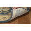 Dunbar Hand-Tufted Wool Prussian Blue/Mustard Yellow/Red Area Rug-19268209