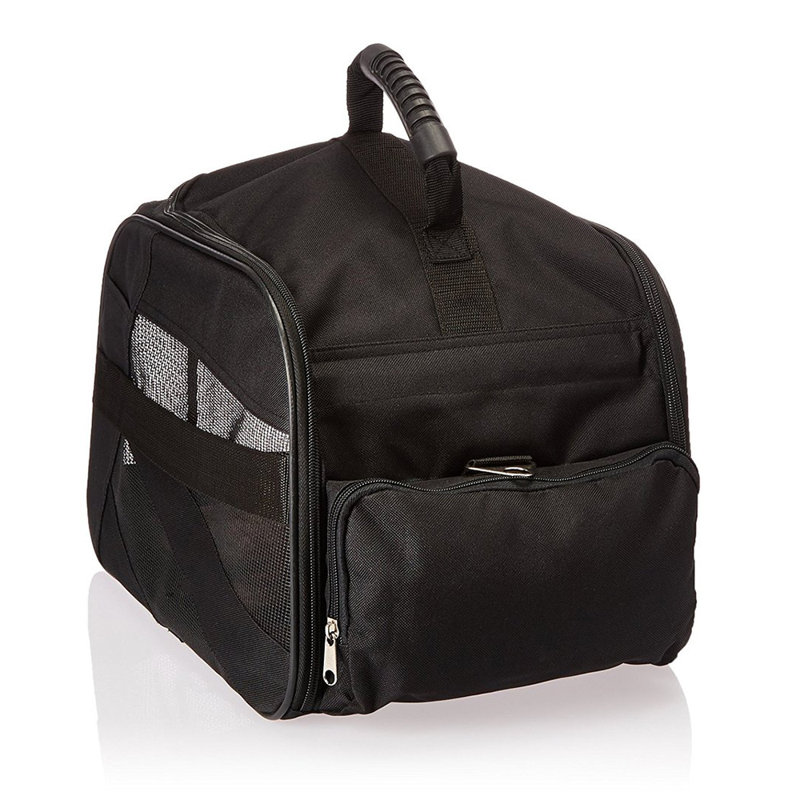 Collapsible Pet Carrier with 1 Door, 12" H x 11" W x 18" D