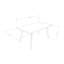 Dolins Oak Solid Wood Dining Table-484515309-484515346