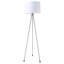 Lampe sur pied en métal de 59 po de hauteur, design contemporain-381313890