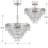 Dapo 7 - Light Unique Tiered Chandelier with Crystal Accents-414733699
