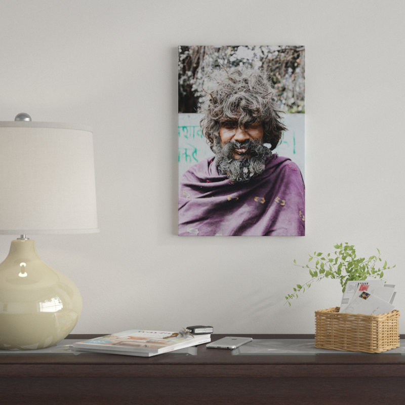 « lucknow, inde iv » par luke anthony gram, reproduction d’impression sur toile tendue, H 26 po x l 18 po x P 1,5 po