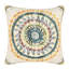 Mesta 20" Fabric Multi-Color Throw Pillow