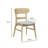 Aurora Upholstered Solid Wood Dining Chair Side Chair (Set of 2)-121600683