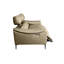 Koolanooka 204 cm Genuine Leather Pillow Top Arm Reclining Sofa-280181071