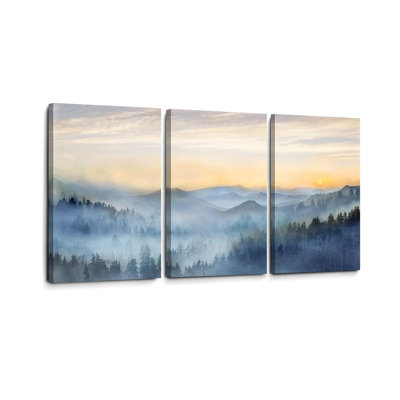 3 Piece Wrapped Canvas Print