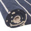 Tapis uni / rayé bleu marine Gwin-1577188048