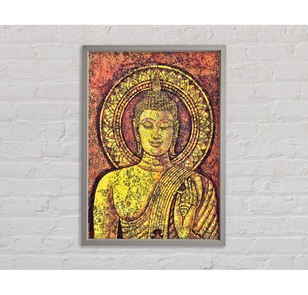 Goldener Buddha - Druck