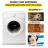 VEVOR 32" x 30" x 2.5" Galvanized Steel Washing Machine Pan, Heavy Duty 18 GA Washer Drip Tray with Drain Hole & Hose Adapter
