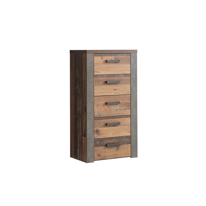Beckton 5 - Drawer Rectangle Accent Chest