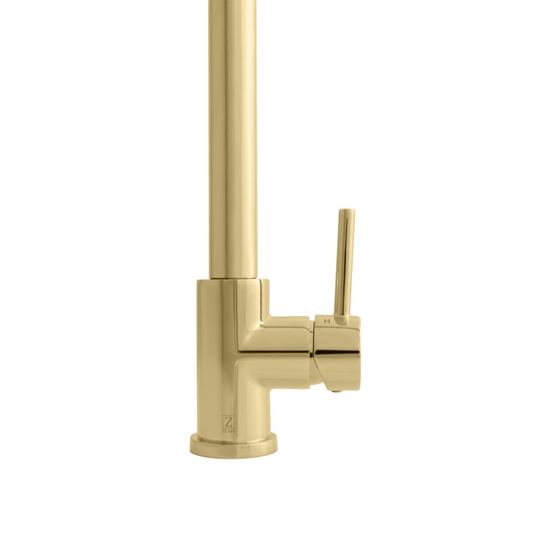 ZLINE Van Gogh Kitchen Faucet, Polished Gold