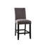 Chaise de salle à manger à hauteur de comptoir rembourrée en tissu 2 pièces Rustic Style-476835891