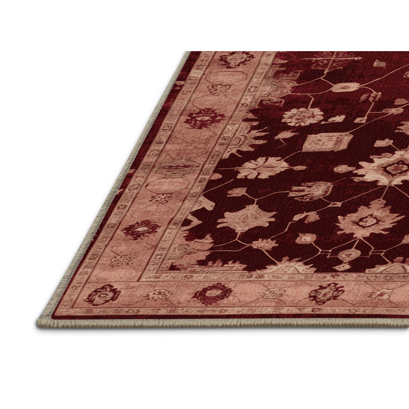 Tapis brun lavable à la machine, Rectangle 3 pi x 5 pi