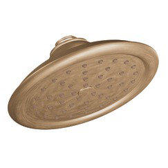 Pomme de douche à pluie avec immersion ExactTemp, Bronze brossé