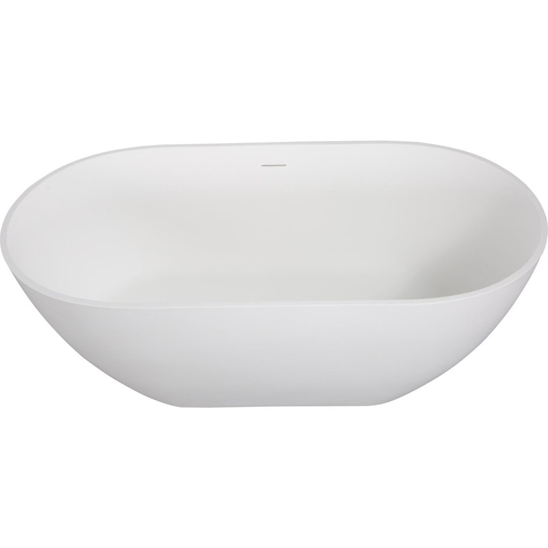 69" Freestanding Solid Surface Bathtub