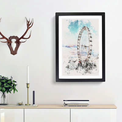 The London Eye - Framed Print