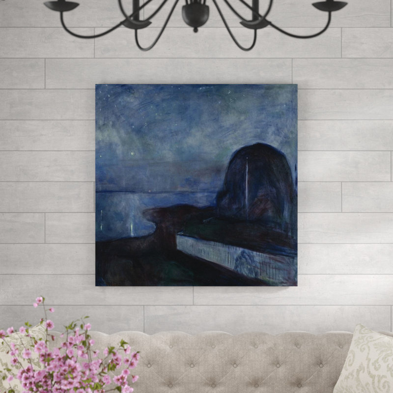 Edvard Munch - Wrapped Canvas Painting, 70cm H x 70cm W x 1.8cm D