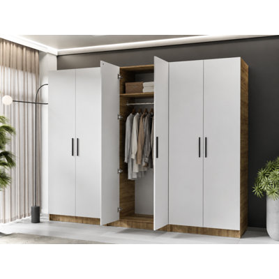 Nisean 6 Door Wardrobe
