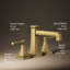 Riff Bath Faucet Trim With Diverter Spout-422801616