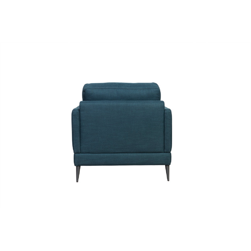 Cully Upholstered Armchair, Turquoise