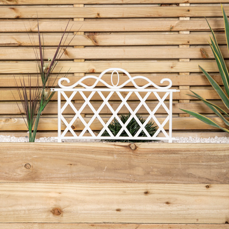 Samuel Alexander 27cm H x 48cm W Plastic Border Fencing