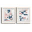 Modern Geo - ensemble de 2 peintures-1921288253-1921288254