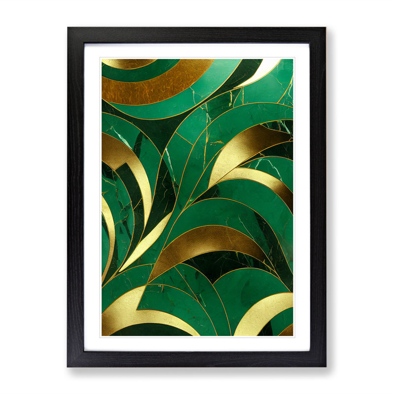 Sensational Art - Single Picture Frame Print, Black, 64cm H x 46cm W x 2cm D