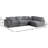 Burrows Upholstered L-Shaped Sectional Reversible-58627302
