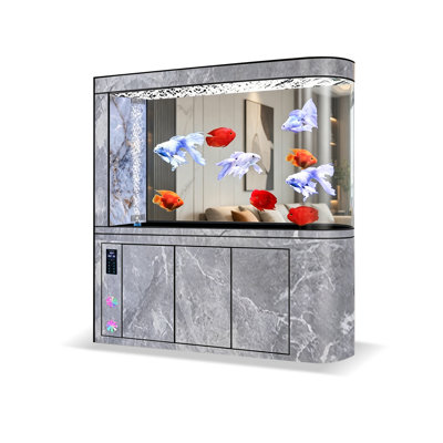 90-100 Gallon Manufactured Wood Modern Eco Aquarium Tank