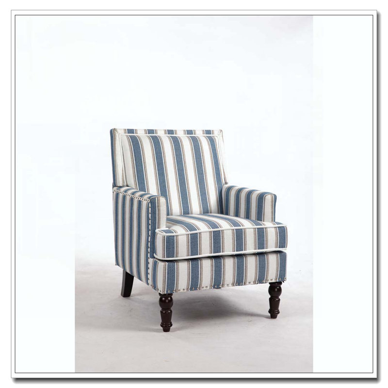 Chaise d'appoint rembourrée, Blanc