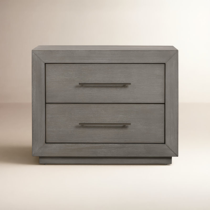 Meret Maseo Solid Wood Nightstand
