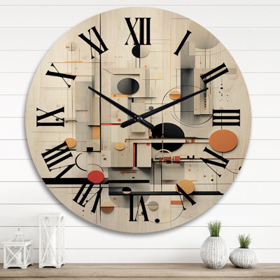 Horloge murale Pers bois