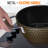 NutriChef 3.6 Quarts Non-Stick Aluminum Soup Pot