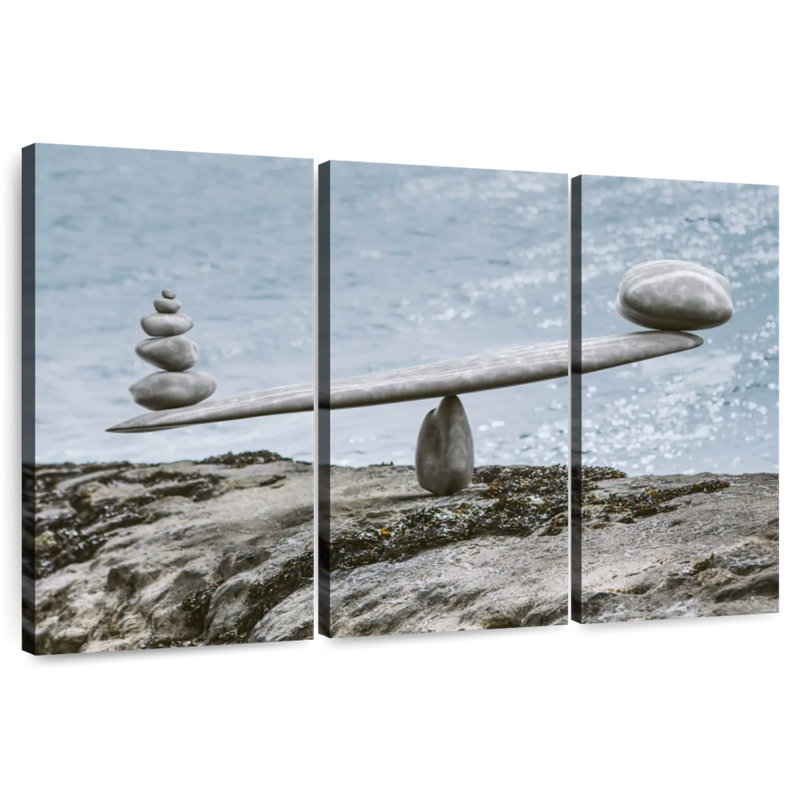 Kerrick Balanced Stone Scale, 32" H x 50" W
