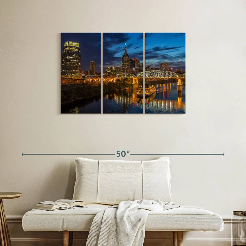 Rorry Nashville Night, 24" H x 38" W