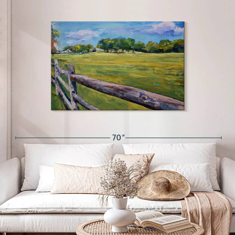 Alvord Pennsylvania Farm, 30" H x 45" W