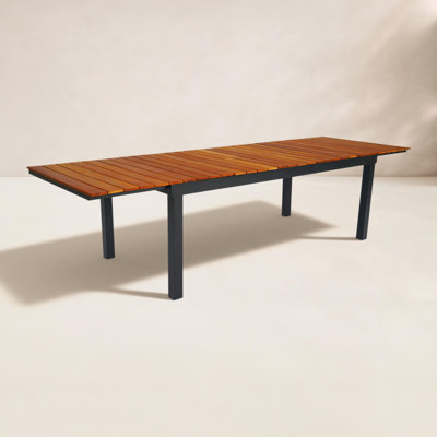 Xola 83" Extendable Patio Dining Table