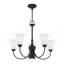 Lustre classique unique à 6 lumières Feliberto-624039903