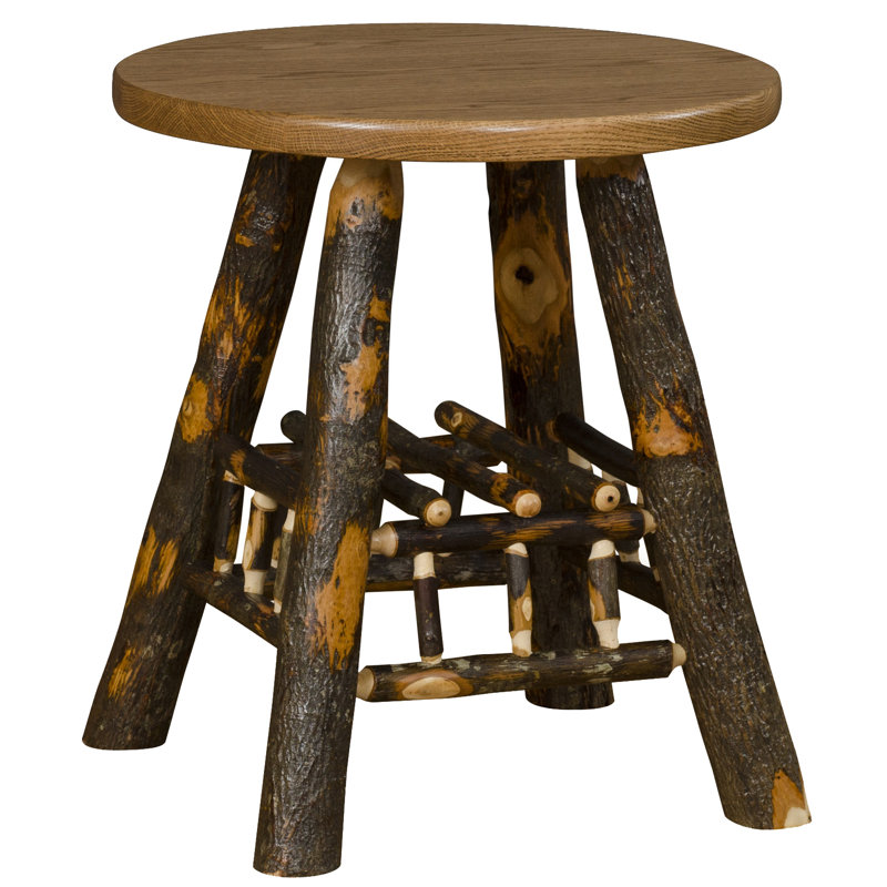 Aigner Solid Wood End Table