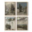 «Vintage Landscape CCIV», 4 pièces sur papier-463053428-463053427