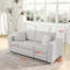 Canapé modulaire en fausse fourrure-106635629-111565645-111861565