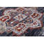 Tapis en médaillon ivoire, bleu marine, gris, rouille, vert et or Moab Collection-567827106