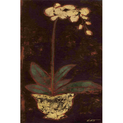 Orchidée dorée I