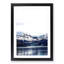 Snow Covered Mountains in Juneau Alaska - Picture Frame Painting Print-55618786-55618785